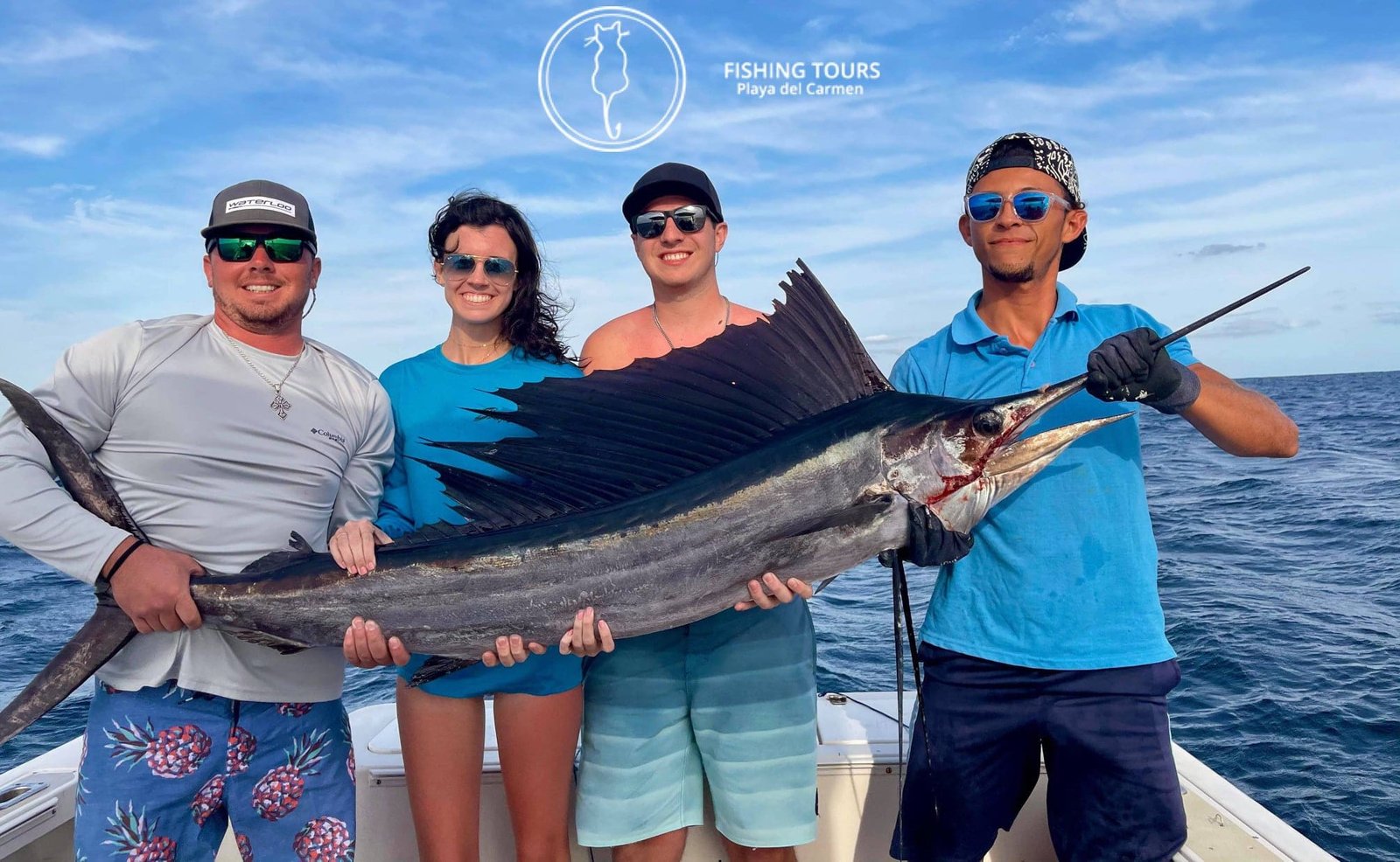trolling fishing in playa del carmen, private fishing charter , fishing tours playa del carmen